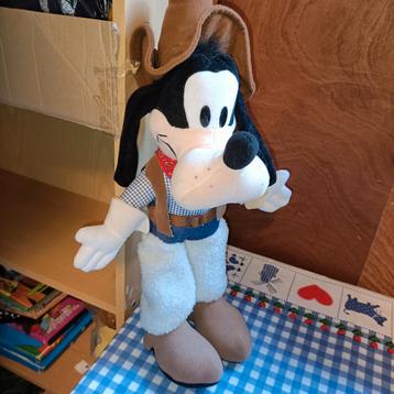 Goofy knuffel met cowboy outfit Disneyland 47 cm groot  beschikbaar voor biedingen