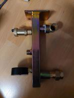 Expansievatbeugel met manometer, ontluchter & snelkoppeling, Ophalen of Verzenden, Nieuw, Rvs, Overige typen