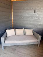 Loungebank/tuinbank incl kussens, Ophalen, Gebruikt, Bank