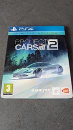 PS4 Project Cars 2 Limited Edition Steelbook, 1 speler, Ophalen of Verzenden, Zo goed als nieuw