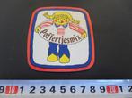 sticker koopmans leeuwarden poffertjesmix strip meisje *, Verzamelen, Ophalen, Zo goed als nieuw, Bedrijf of Vereniging