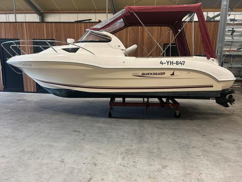 Tekoop: quicksilver 650 cabin met 135pk mercruiser, Watersport en Boten, Speedboten, 6 meter of meer, Benzine, 120 tot 200 pk