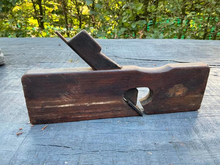 Antieke sponningsschaaf voor timmerman, Antiek en Kunst, Antiek | Gereedschap en Instrumenten, Ophalen of Verzenden