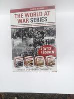 THE WORLD AT WAR series 4XDVD + 4 Boeks, Vanaf 16 jaar, Verzenden, Zo goed als nieuw, Oorlog of Misdaad