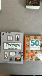 Set van twee tekenboeken, Ophalen of Verzenden, Zo goed als nieuw, Tekenen en Schilderen
