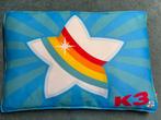 K3 Kussen Rechthoekig Blauw 70/100 met ster, Ophalen of Verzenden, Gebruikt, Blauw, Rechthoekig