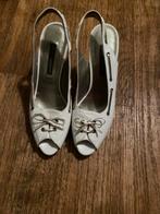 Elegante witte pumps maat 39,5 nathan maroquinier, Kleding | Dames, Ophalen of Verzenden, Zo goed als nieuw, Wit, Pumps