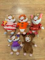 Ah albert heijn hamster knuffel set 5 stuks efteling sport!, Kinderen en Baby's, Speelgoed | Knuffels en Pluche, Ophalen of Verzenden