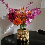 Prachtige vaas met kunstbloemen oa silk-ka countryfield, Huis en Inrichting, Ophalen of Verzenden, Zo goed als nieuw