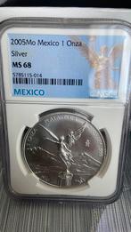 Ngc libertad mexico zilver hoge gradaties, Ophalen of Verzenden, Zilver