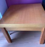 Beuken bijzettafel - 55x55x40,5 cm, Ophalen, Gebruikt, Vierkant, 50 tot 100 cm