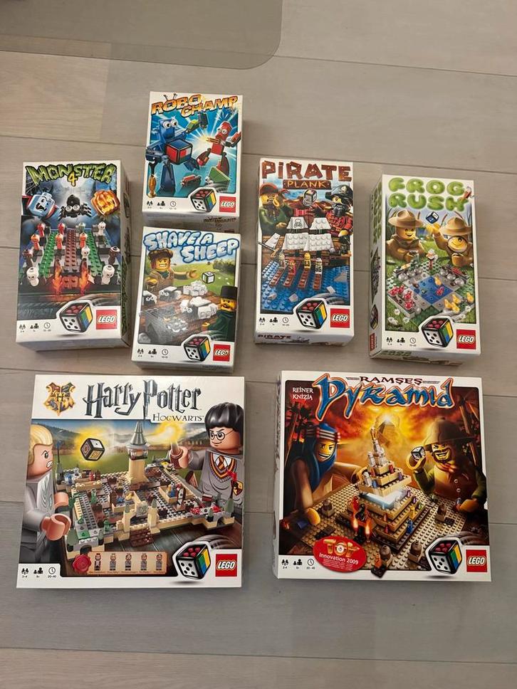 LEGO Spellen Collectie - Compleet & Zo Goed Als Nieuw!, Hobby en Vrije tijd, Gezelschapsspellen | Bordspellen, Zo goed als nieuw