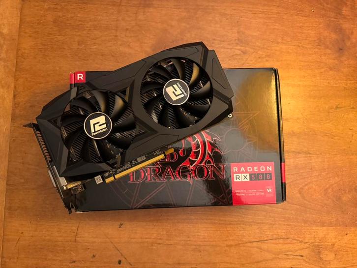 PowerColor Red Dragon RX 580 8GB! ZIE BESCHRIJVING!, Computers en Software, Videokaarten, Refurbished, AMD, PCI-Express 3.0, GDDR5