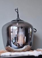 Hanglamp Smokeglas Hotel Chique Hanging Lamp glass Nieuw, Huis en Inrichting, Lampen | Hanglampen, Ophalen, 50 tot 75 cm, Nieuw