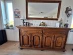 Eiken dressoir incl bijpassende spiegel, Huis en Inrichting, Kasten | Dressoirs, Ophalen, Zo goed als nieuw, 50 tot 75 cm, 200 cm of meer