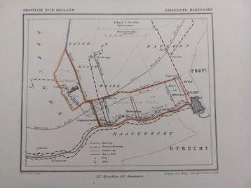 65 / Litho door J. Kuyper uit 1866 van Hekendorp ZH beschikbaar voor biedingen