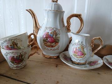 Theeservies 6 delig Versailles  beschikbaar voor biedingen