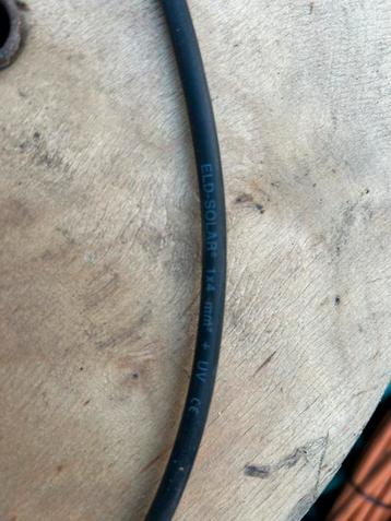 Solar kabel 4 mm2 alleen Zwart beschikbaar voor biedingen