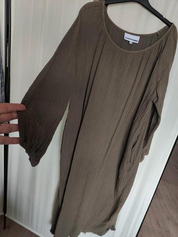 Seamehappy bamboo dress  maxi jurk one size boho Ibiza xl  beschikbaar voor biedingen