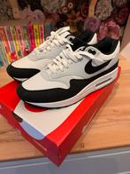 Nike air Max 1 white / black Maat 43  z.g.a.n, Verzenden, Zo goed als nieuw, Wit