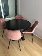 Uitschuif tafel, Huis en Inrichting, Tafels | Eettafels, Ophalen, Gebruikt, 50 tot 100 cm, Vijf personen of meer
