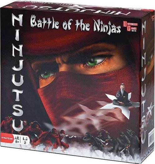 Ninjutsu , nieuwstaat en verschillende andere spellen, Hobby en Vrije tijd, Gezelschapsspellen | Bordspellen, Zo goed als nieuw