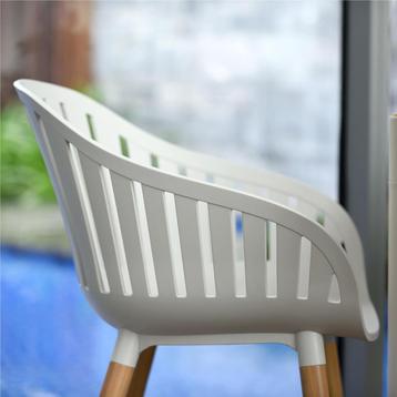 Antibes-air tuinstoel wit set van 4 beschikbaar voor biedingen