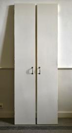 Een stel vlakke kastdeuren 210 x 36,5 x 4 cm, Ophalen, Minder dan 80 cm, Binnendeur, Zo goed als nieuw