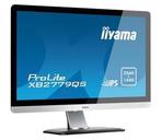 Iiyama Prolite Monitor 27" - zilver met zwarte voet, Computers en Software, Monitoren, Ophalen, VGA, Ingebouwde speakers, Zo goed als nieuw