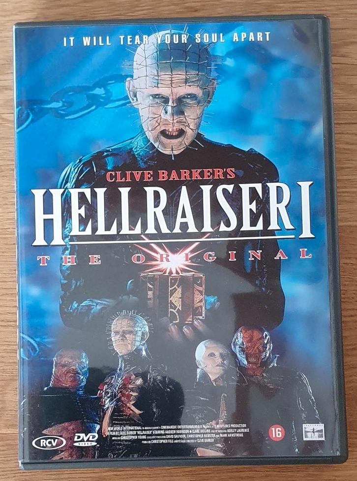 Hellraiser (1987) - DVD, Cd's en Dvd's, Dvd's | Horror, Zo goed als nieuw, Overige genres, Vanaf 16 jaar