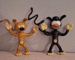 Vintage Marsupilami's, de gele en Mars de Zwarte, Ophalen of Verzenden, Overige figuren, Zo goed als nieuw, Beeldje of Figuurtje
