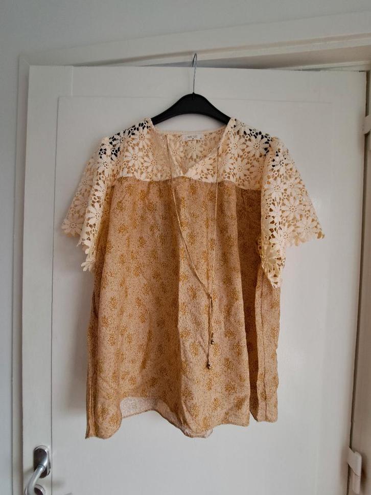 Prachtige blouse van Meisïe, L (44/46/XXL), Kleding | Dames, Blouses en Tunieken, Zo goed als nieuw, Maat 46/48 (XL) of groter