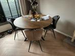 Ronde eettafel 150cm. Als nieuw, Huis en Inrichting, Ophalen of Verzenden, Zo goed als nieuw, Rond, 100 tot 150 cm