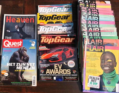 Quest, Heaven ( muziek), Top Gear magazine, Flair, Boeken, Tijdschriften en Kranten, Zo goed als nieuw, Muziek, Film of Tv, Ophalen of Verzenden