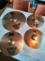 Sabian B8 bekkenset (14" Hihats, 16" Thin Crash, 20" Ride), Ophalen of Verzenden, Gebruikt, Overige merken
