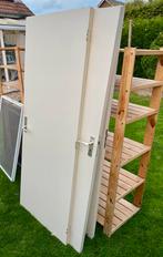 4x binnendeuren stomp 78x201,5 (78x201) inclusief deurbeslag, Ophalen, Minder dan 80 cm, Binnendeur, Zo goed als nieuw