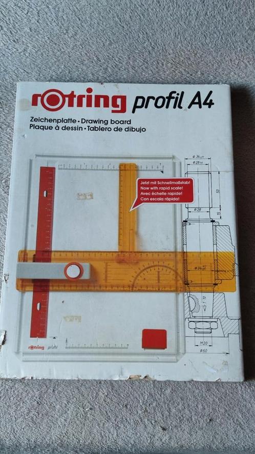 Rotring Profil A4 tekenplaat, tekenbord in originele doos, Hobby en Vrije tijd, Tekenen, Zo goed als nieuw, Ophalen of Verzenden