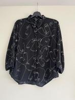 Monki blousje, Maat 38/40 (M), Zwart, Ophalen of Verzenden, Zo goed als nieuw