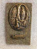 Plaquette lourdes, Verzamelen, Religie, Ophalen of Verzenden, Gebruikt, Christendom | Katholiek