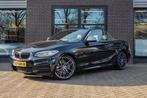 BMW M235i F23 Cabrio M Sport High Executive (bj 2015), Auto's, Achterwielaandrijving, Gebruikt, 4 stoelen, Zwart