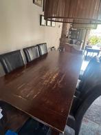 Eetkamer tafel, Huis en Inrichting, Ophalen, Gebruikt, 4 tot 6 stoelen