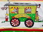 Circus Pipo Dekbedovertrek 133x190cm + Kussensloop 60x70cm, Ophalen of Verzenden, Zo goed als nieuw, Jongetje of Meisje, Dekbedovertrek
