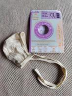 Cosilana strik mutsje wit maat 50/56, Kinderen en Baby's, Babykleding | Mutsen, Sjaals en Wanten, Maat 50, Meisje, Ophalen of Verzenden