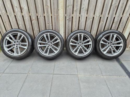 19 inch Titanium grijs Audi Q3 velgen-zomerset, Auto-onderdelen, Banden en Velgen, Banden en Velgen, Zomerbanden, 19 inch, 255 mm