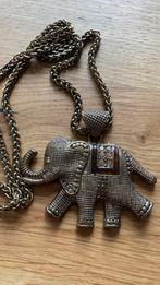 Vintage ketting - Olifant, Antiek en Kunst, Antiek | Kleding en Accessoires, Ophalen of Verzenden, Dames