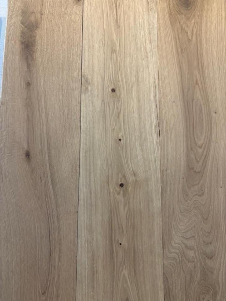 ACTIE Eiken houten vloer 19x190 €37,5 per m2 inc btw, Doe-het-zelf en Verbouw, Vloerdelen en Plavuizen, Nieuw, Parket, Hout, 150 cm of meer