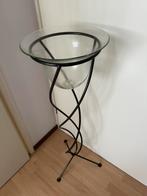 Stolp op standaard H 101 cm glazen stolp diam 29 x H21, Ophalen, Zo goed als nieuw