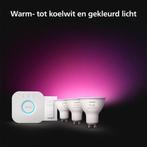 Philips Hue starterkit Wit & Gekleurd GU10 Nieuw!, Led-lamp, Q, Nieuw, Ophalen of Verzenden