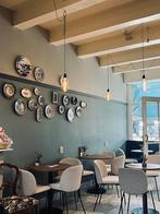 Horeca Meubilair: Stoelen, Barkrukken, Tafels, Huis en Inrichting, Stoelen, Ophalen, Gebruikt, Blauw, Modern