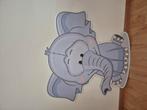 Geboortebord Olifant, Kinderen en Baby's, Kraamcadeaus en Geboorteborden, Ophalen, Zo goed als nieuw